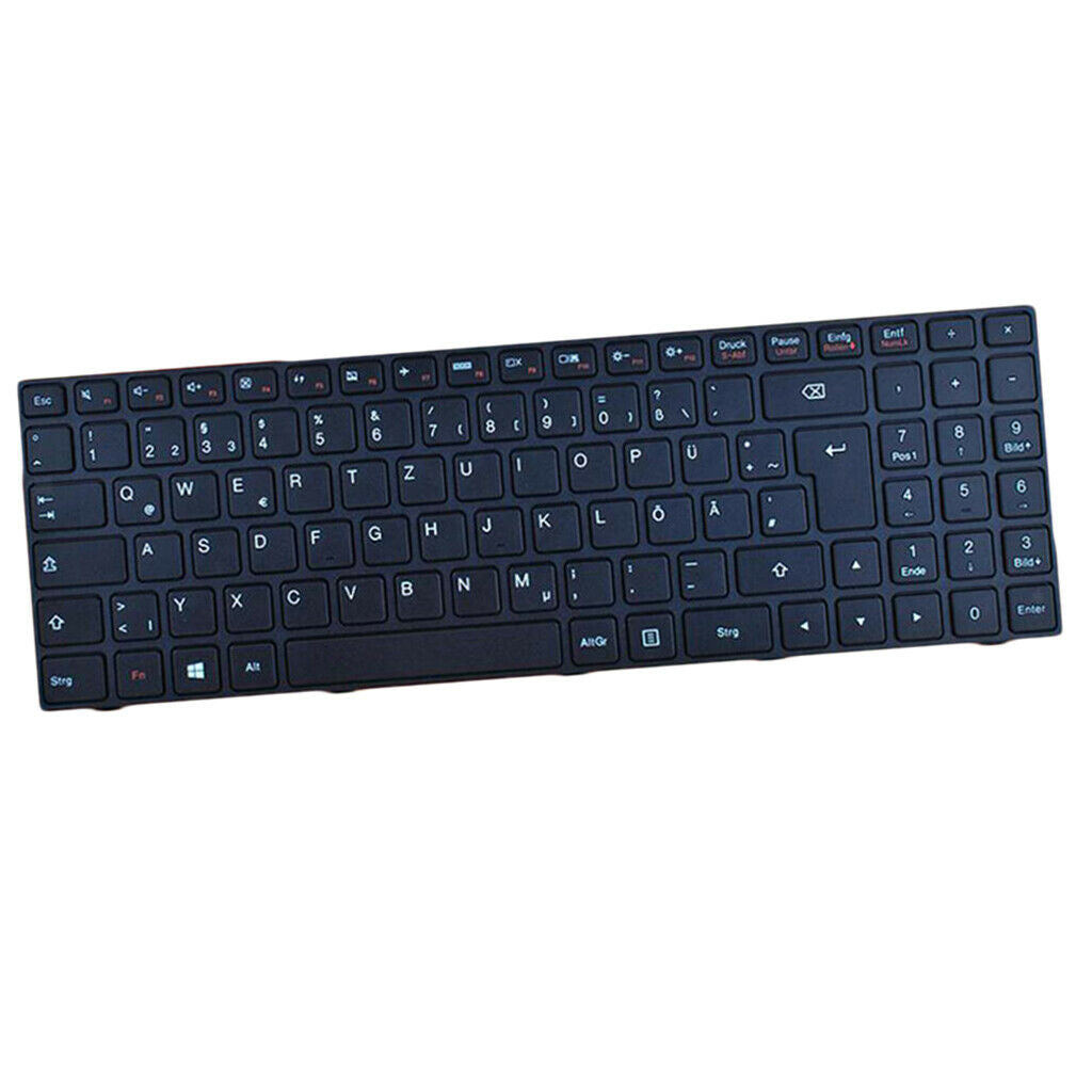 Black Plastic German Short Line Keyobard for Lenovo Ideapad b50-10 80qr