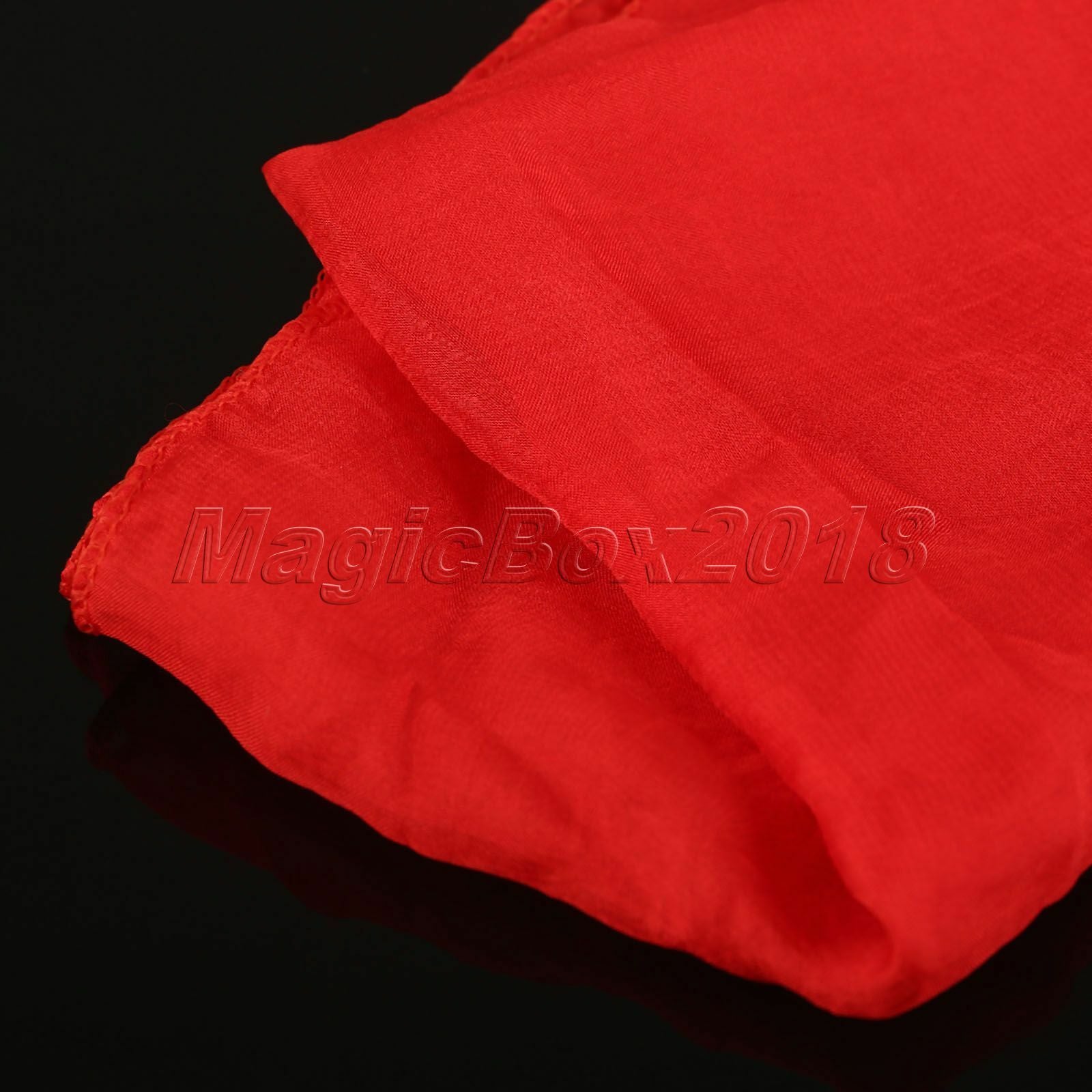 Magic Tricks Funny Silk Scarf Through Phone Red Magicians  Close Up Stage Props