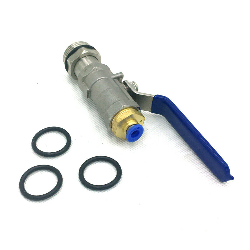 200L Iron Barrel Inflation Pressure Valve Stainless Steel One-piece Valve