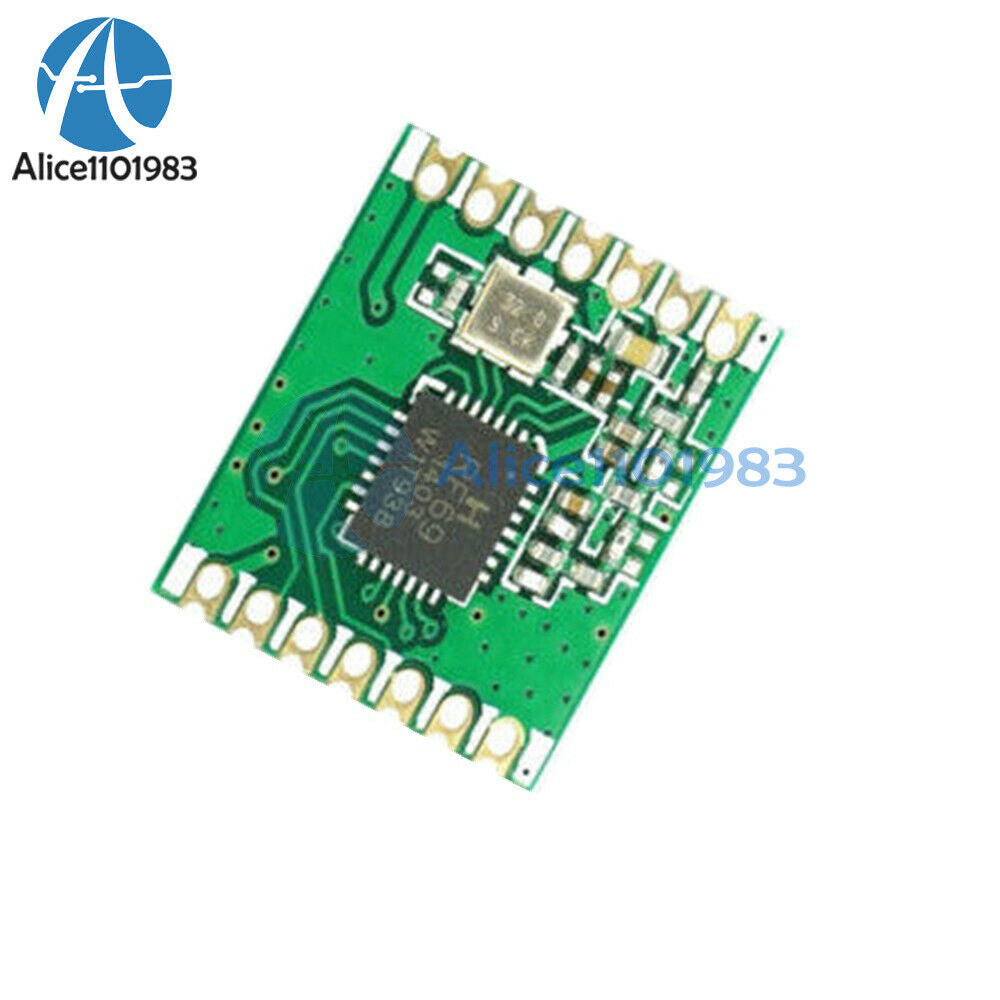 2PCS RFM69CW Wireless Transceiver 433Mhz HopeRF RFM69W-433S2 RFM12B compatible