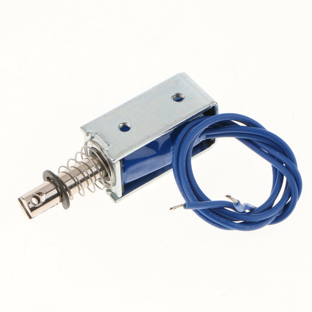 Pull-Push-Type DC Micro Solenoid Electromagnet Actuator DC24V 300mA 25N