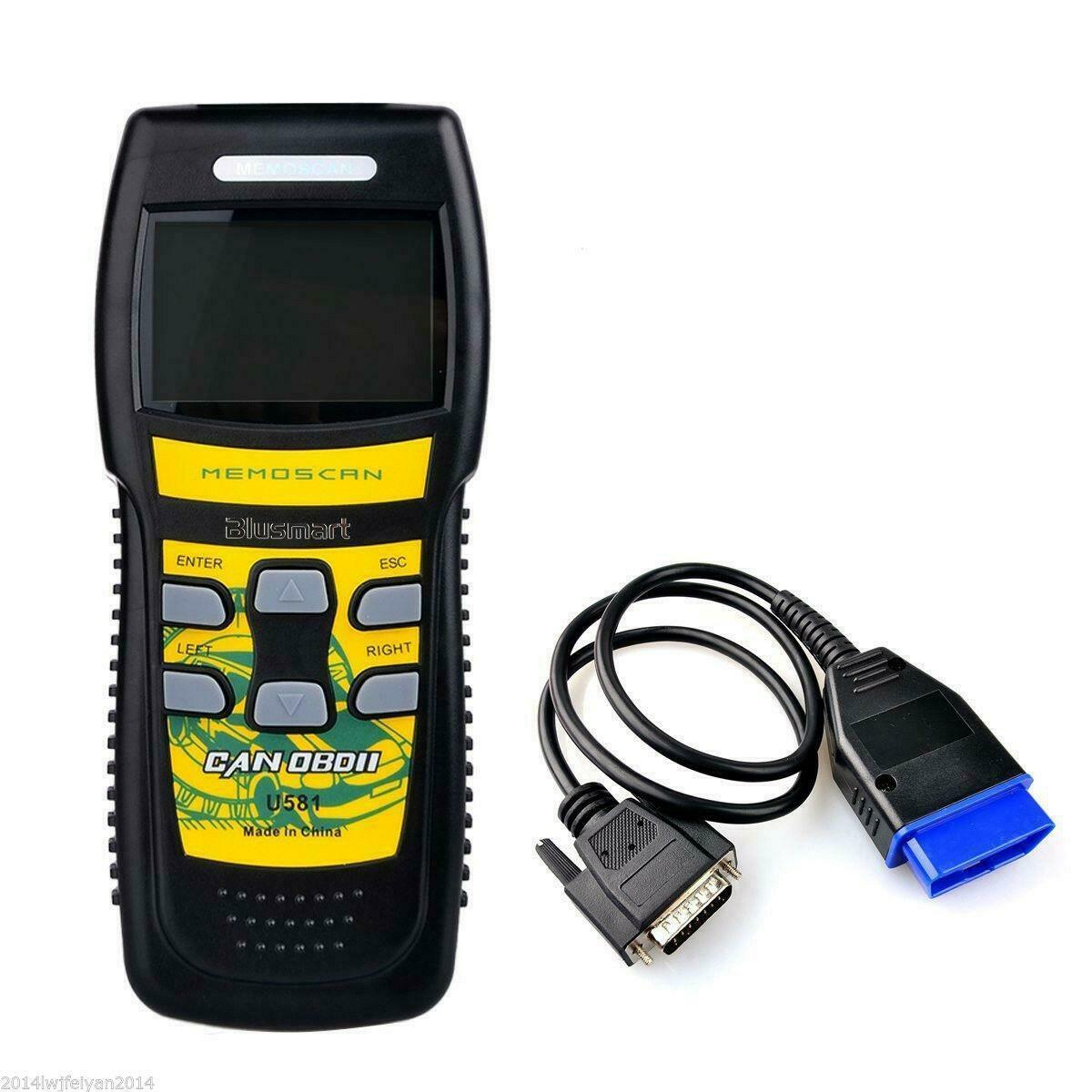 Car Truck U581 OBD2 OBDII EOBD Code Reader Scanner Auto Diagnostic Scan Tool