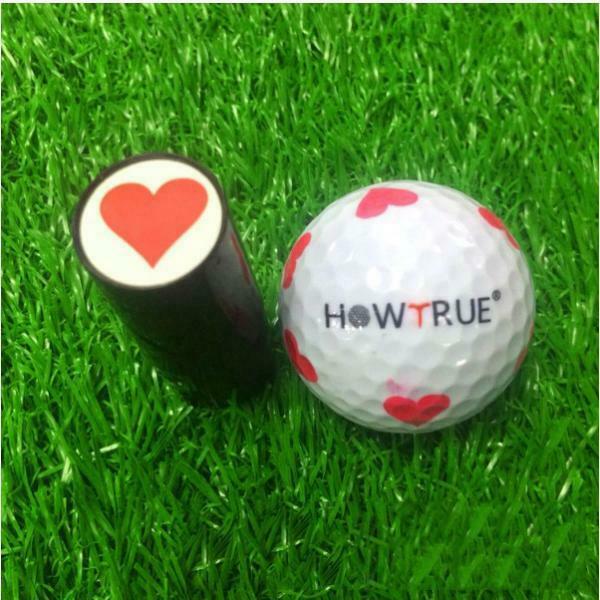 Golf Stamper Personalized Stamp Seal Symbol Training Aids Accessories Heart