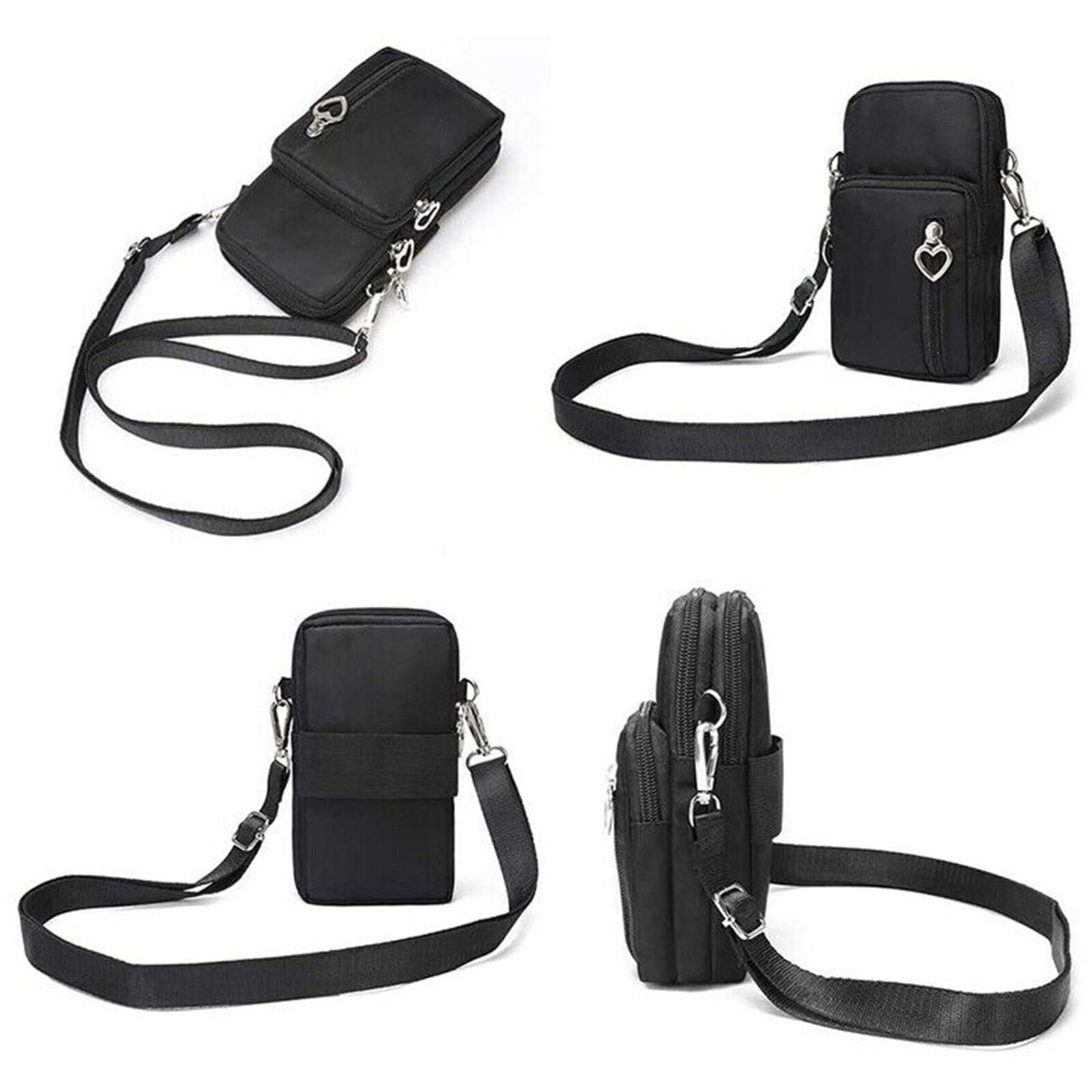 Ladies small shoulder bag mobile phone pocket wallet hip bag card pocket mini