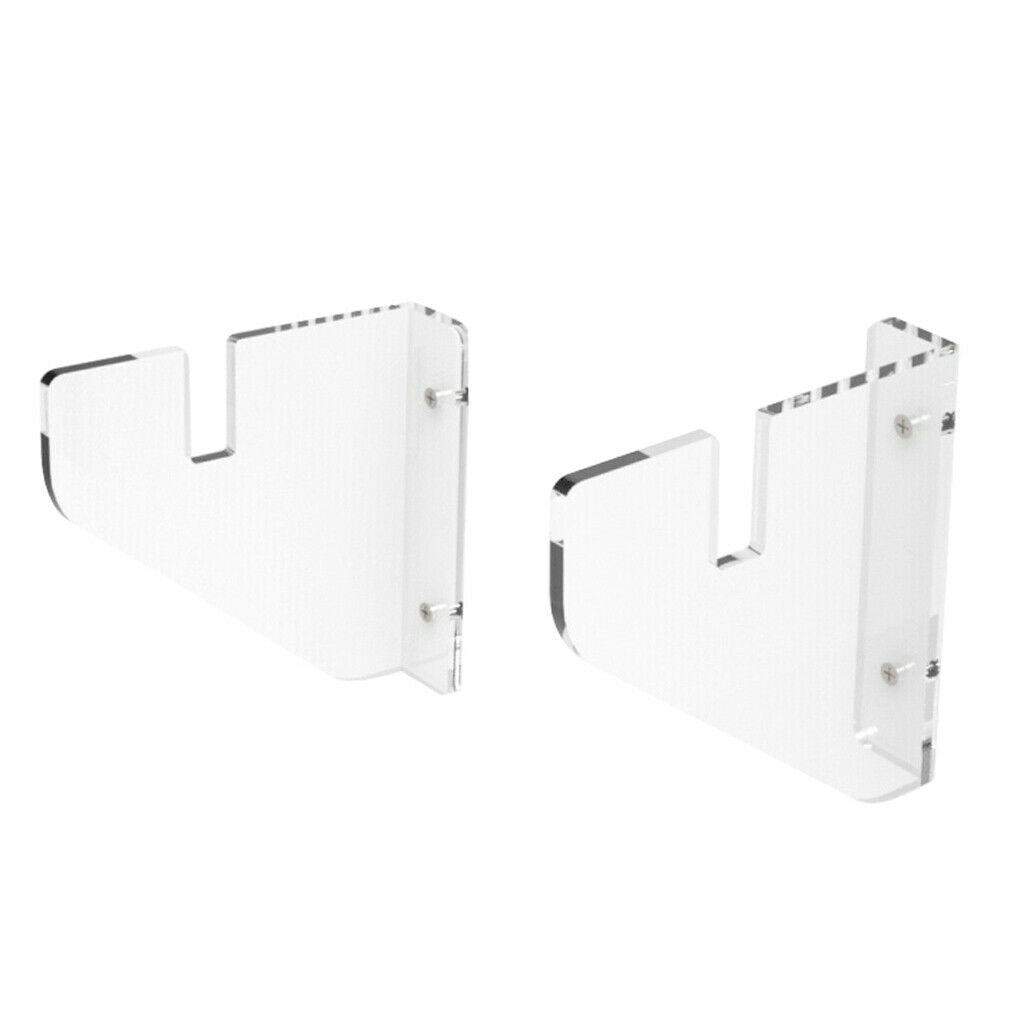 Transparent Skateboard Wall Mounted Display Bracket Rack Holder Storage