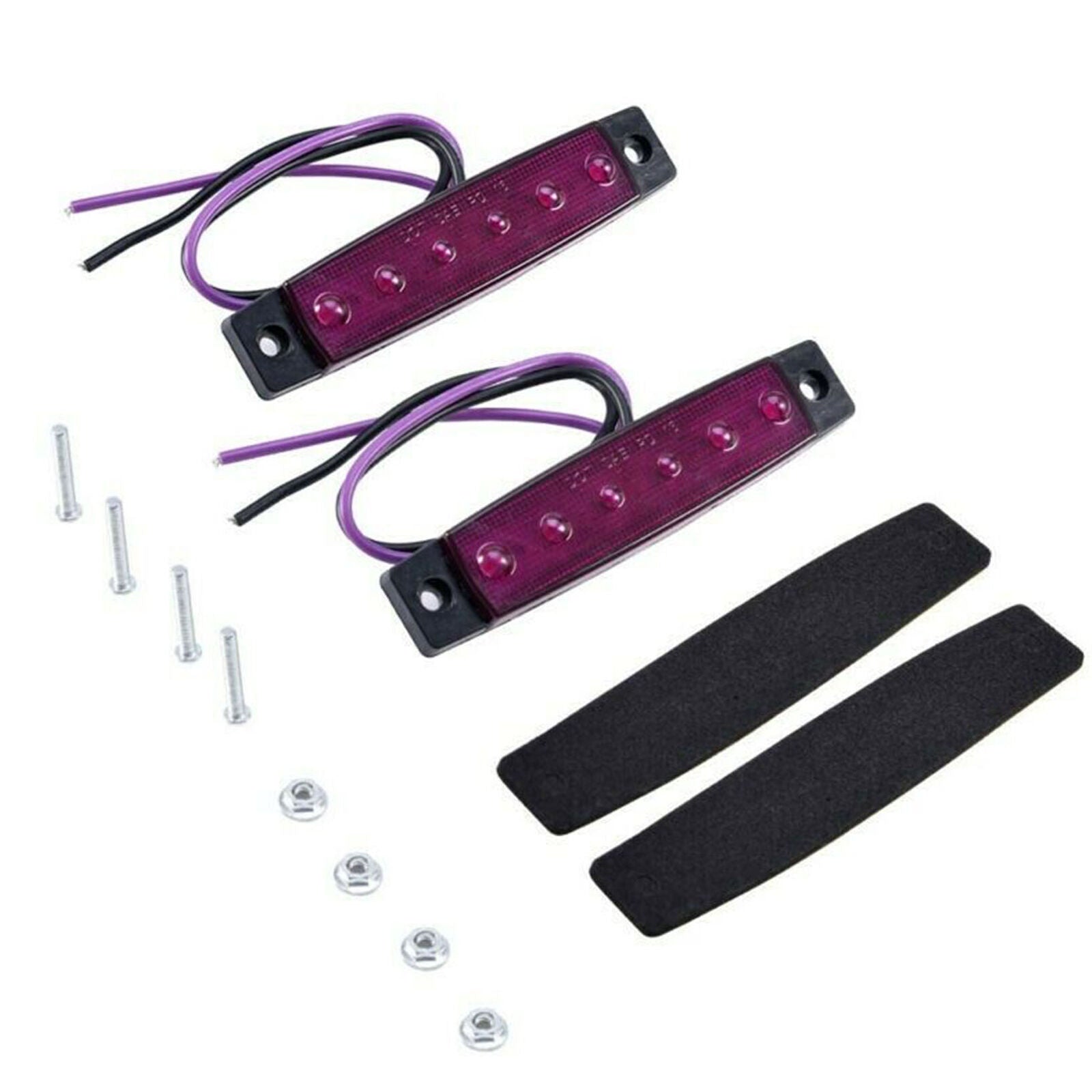 10pcs LED Rock Light Kit Underglow Lamp Offroad Truck Bluetooth Indicators Light