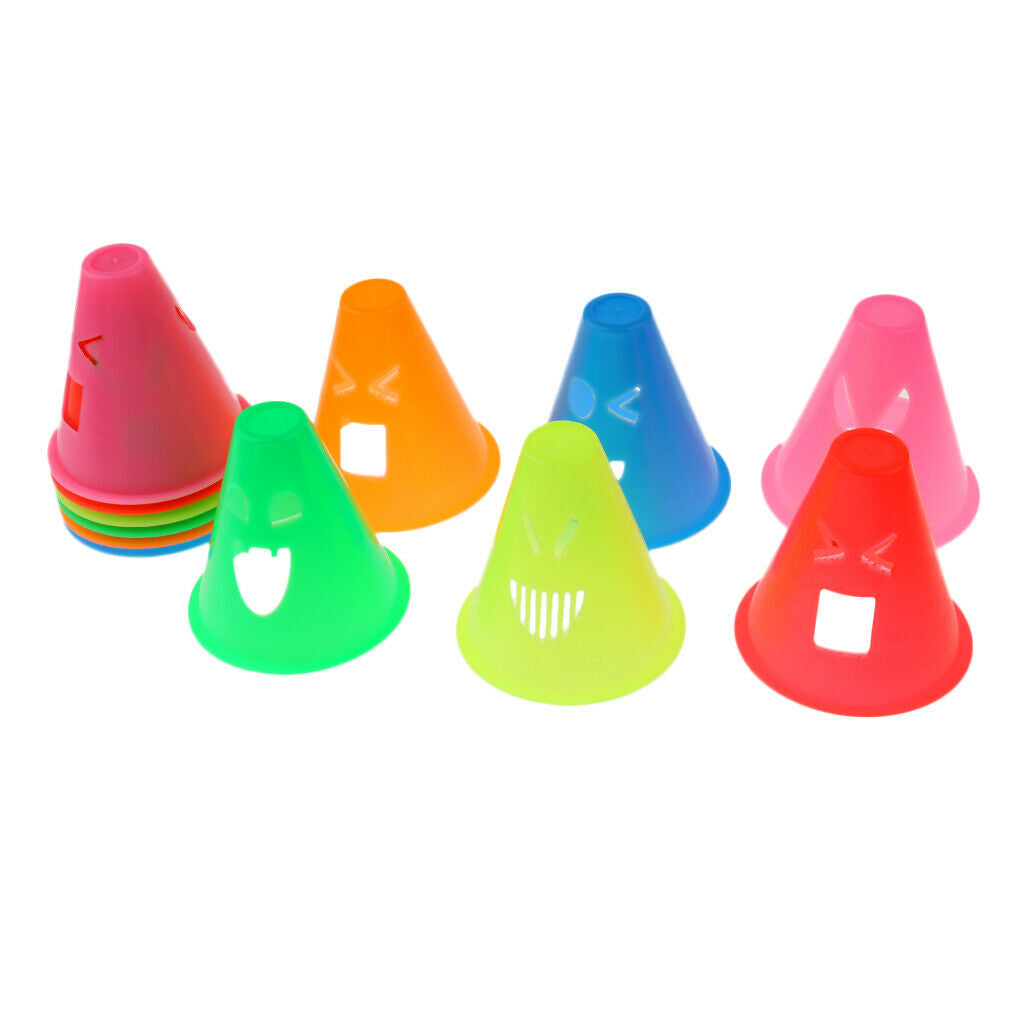 12pcs Marker Cone Warning Cone Training Cone For Kids Outdoor Sport
