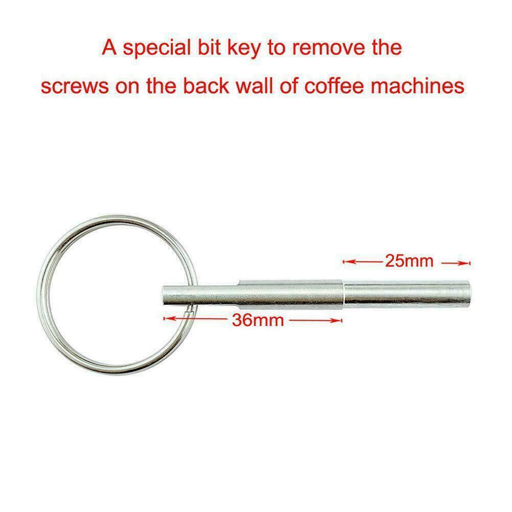 Oval Head Bit Key Opening Service Repair Security Tools Screw Coffee HOT