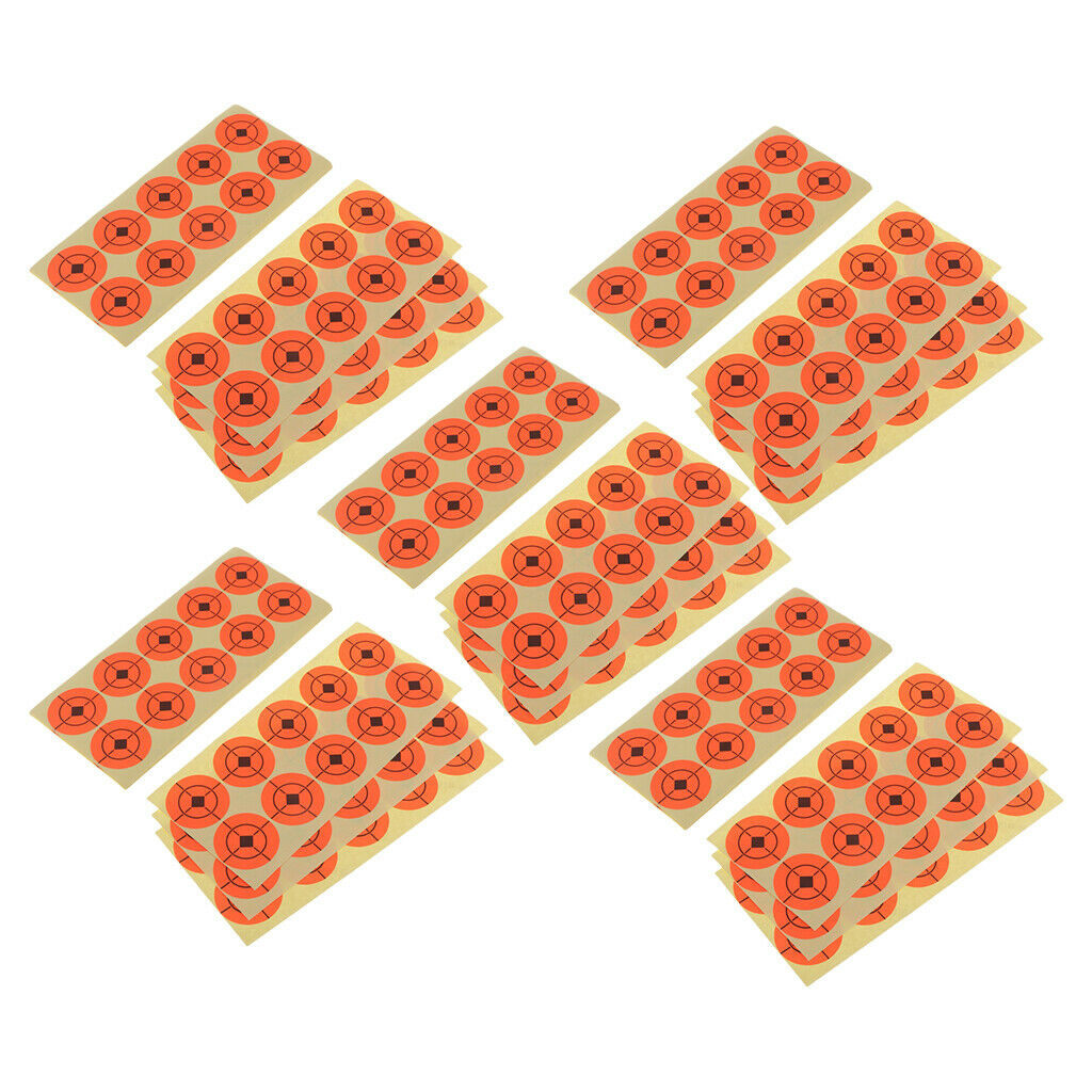 Outdoor 125 Sheets Lot Shooting Paper Targets Reactive Splatter Stickers
