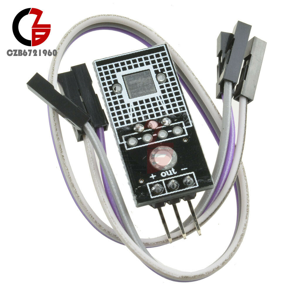 DS18B20 Temperature Sensor Board 5V Digital Signal Output Module w/ Dupont Line