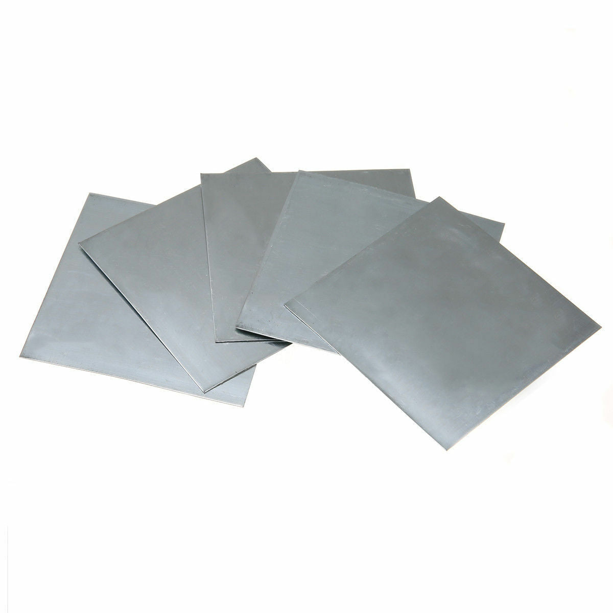 High Purity 99.9% Pure Zinc Zn Sheet Plate Metal 100x100x0.5mm Science Lab 5p'c'