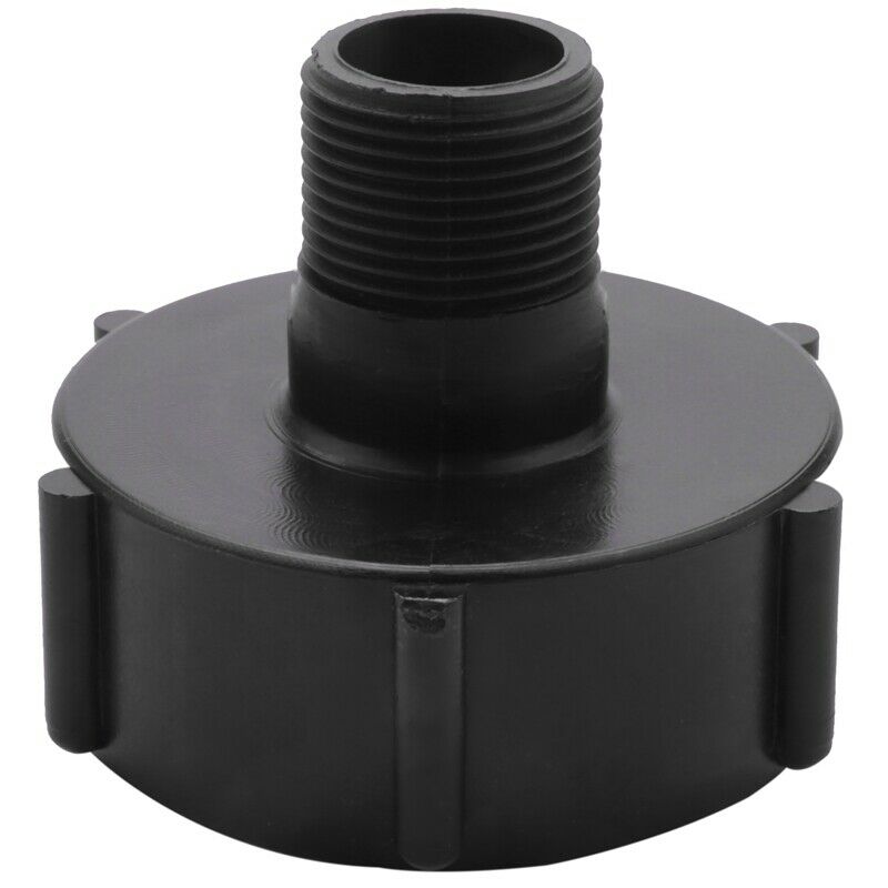 1Pcs 1000L Ibc Water Tank Garden Hose Adapter Fitting 60Mm Adaptor 0.75 GardenP9