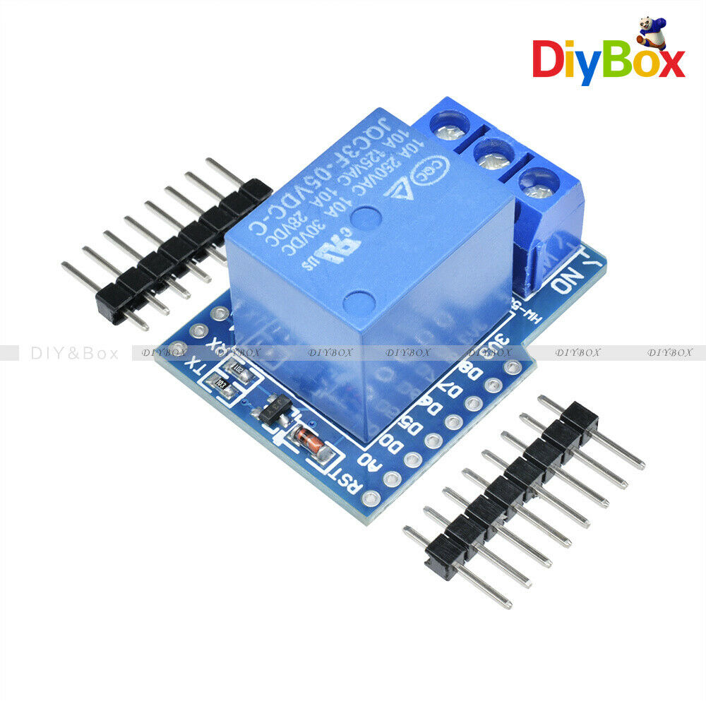 Relay Shield for Arduino WeMos D1 Mini ESP8266 Development Board D