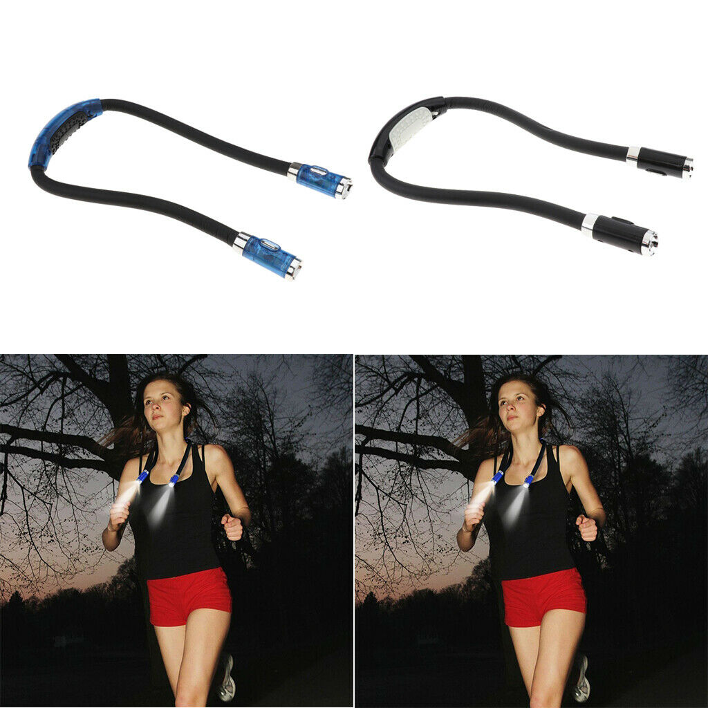 Flexible Neck Lamp With LED Light For 2-Piece Book To Read In Bed Or In The Car