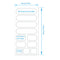 Stickers For Cans Waterproof Removable Self-Adhesive Pantry Jam StickersFCA