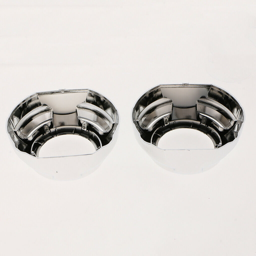 3'' Shrouds Bezels Retrofit Xenon HID Headlight Projector 3 Inch For Audi Q5