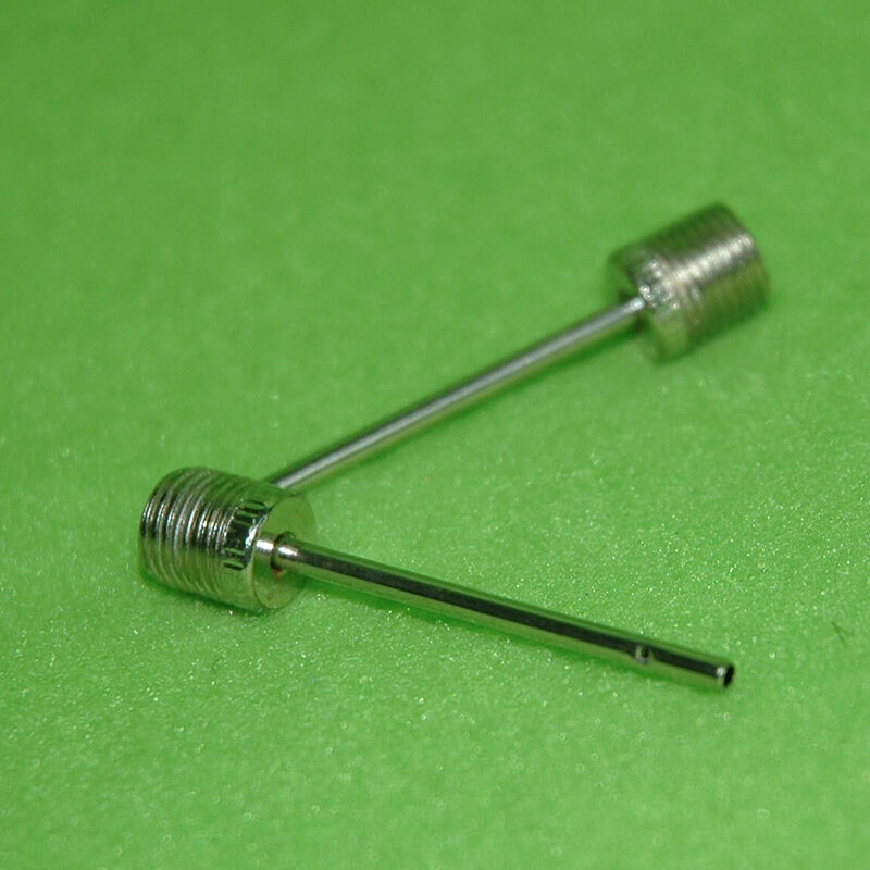 10X Ball Air Inflating Pump Needle Valve Adaptor Soccer Basketball NewArrival DD
