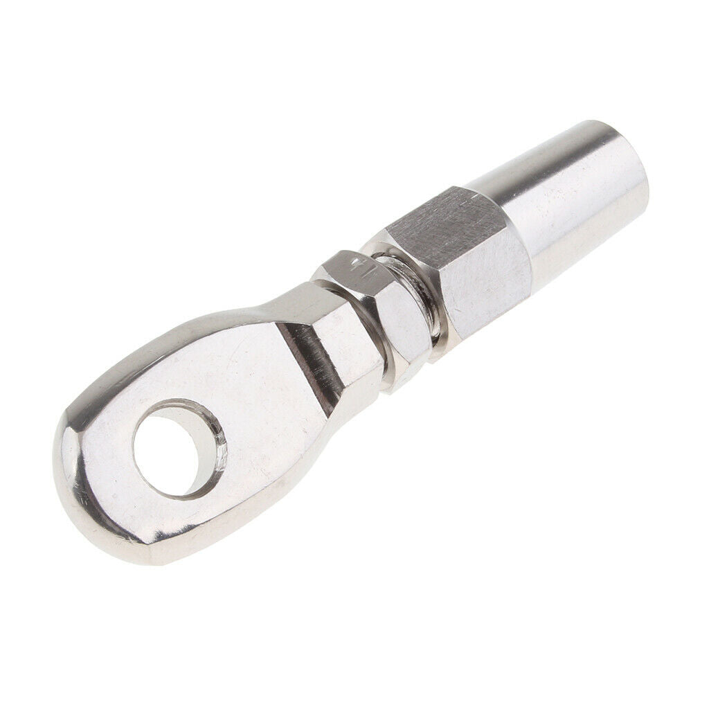 10mm Stainless Steel Wire Rope Swageless Eye Terminal End Fitting