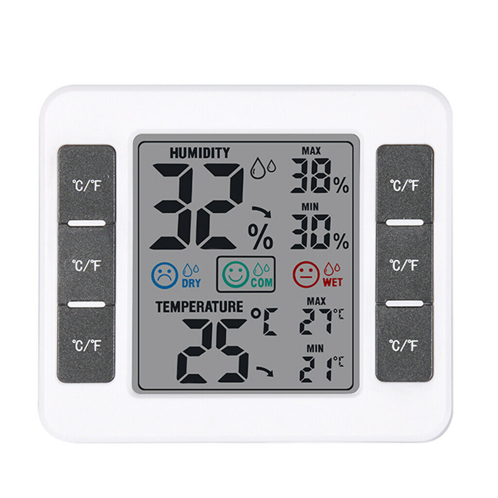 Digital Hygrometer Indoor Thermometer Humidity Monitor with Temperature Humidity