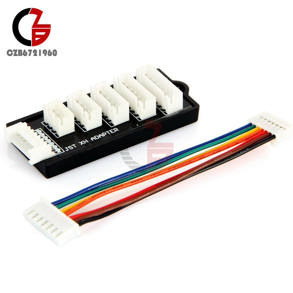 Balance Charger Expansion JST XH Adapter Board RC Lipo Battery Charging 2S-6S