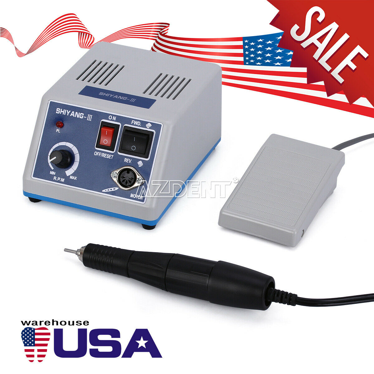 Dental Lab Marathon Electric Micromotor Polishing /35K RPM Motor Handpiece