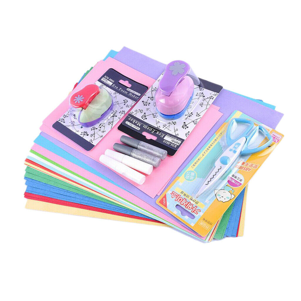 1/set DIY Craft Punch Paper Shaper Card Making Scrapbooking Flower Tools Kit