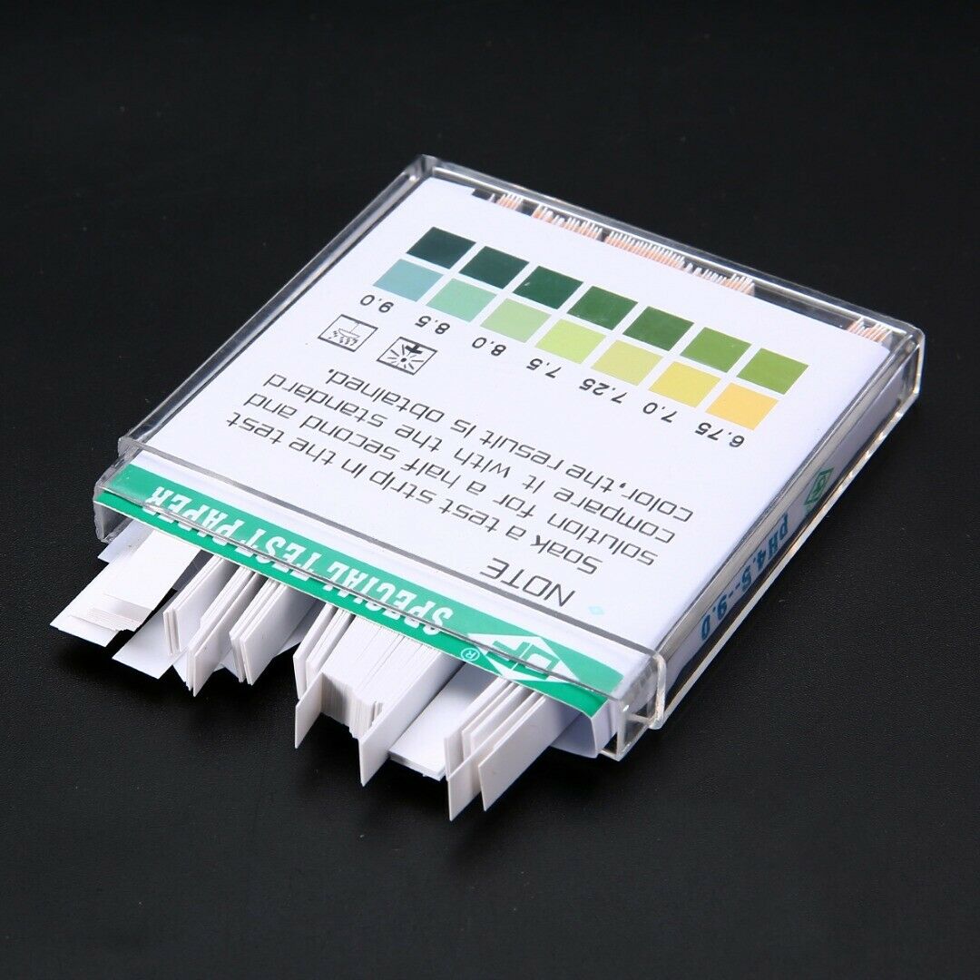 100 Strip PH 4.5-9 Indicator StripsPaper Litmus Tester Laboratory Urine & Saliva