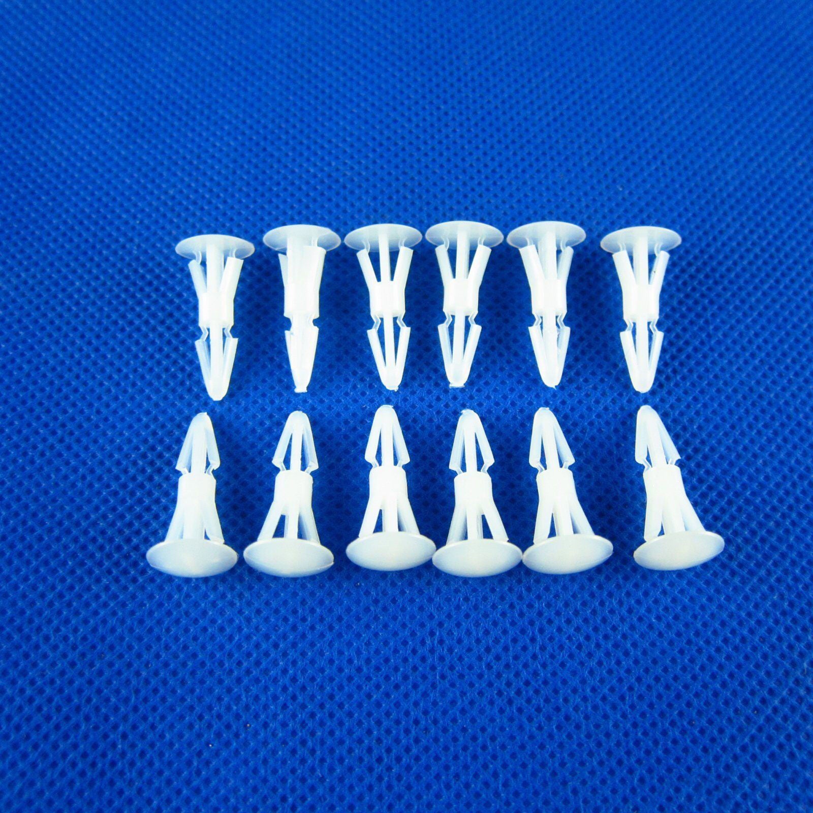 50pcs PCB Support Flat Spacer Plastic Circuit Board River Nylon 5.2mm White