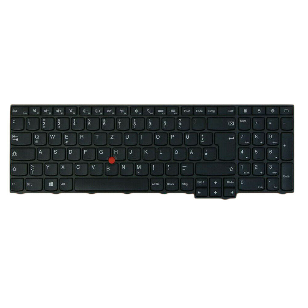 Black DE German PC Laptop Keyboard Keypad for Lenovo Thinkpad E550 E560