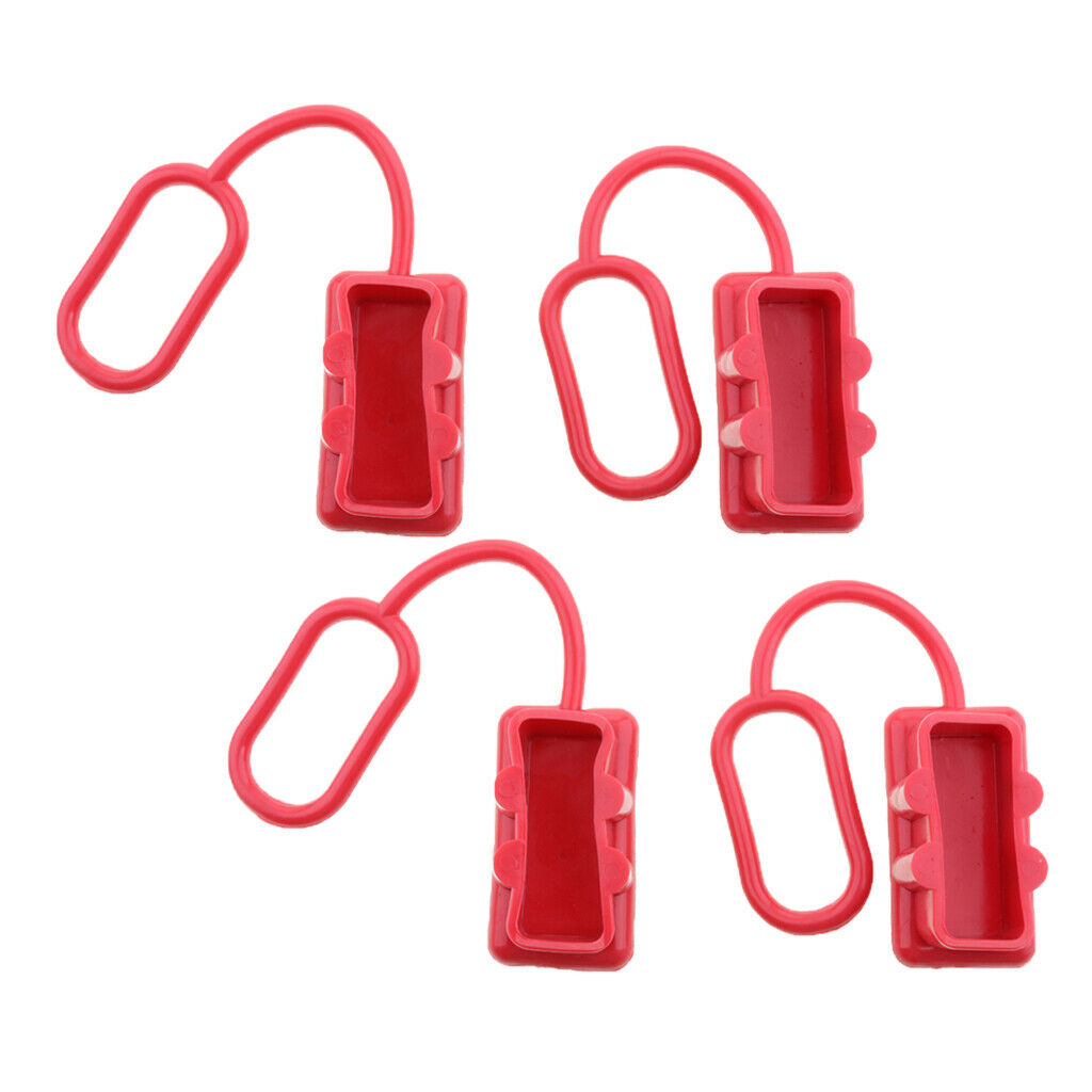 4 Pcs Protective Dustproof Dust Cover End Cap Set for Anderson 175 AMP Plug