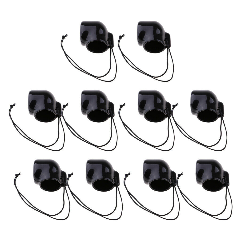 10Pcs Plastic Scuba Diving Tank Valve Cover Sturdy Dustproof Protect Plug