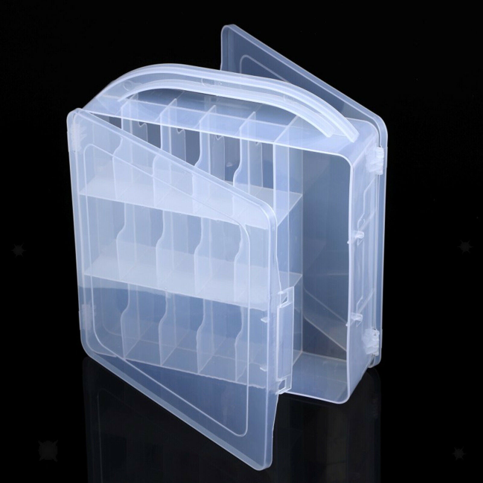 Multi-function Nail Polish Case Storage Caddy for 30 Bottles Dust-proof