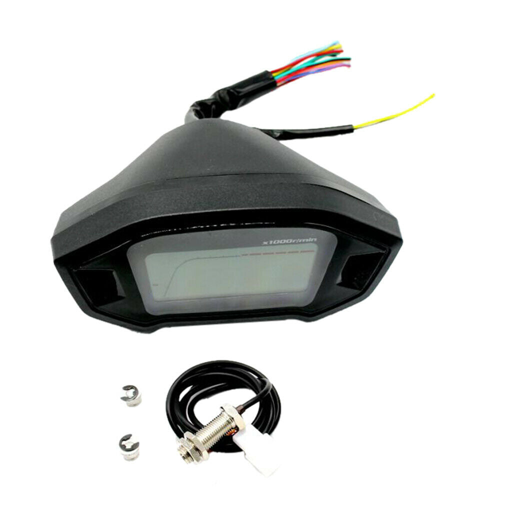 Digital Speedometer Tachometer Motorcycle Speedometer, Digital Motorcycle Fuel