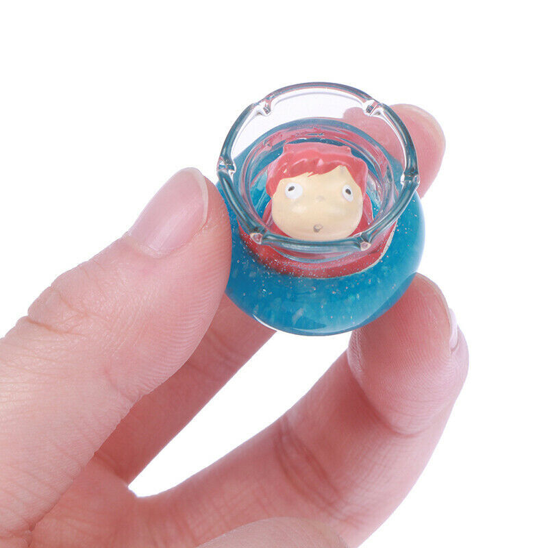 1Pc Micro Ornament Hayao Miyazaki Ornaments The Goldfish On The Cliff Pri.l8