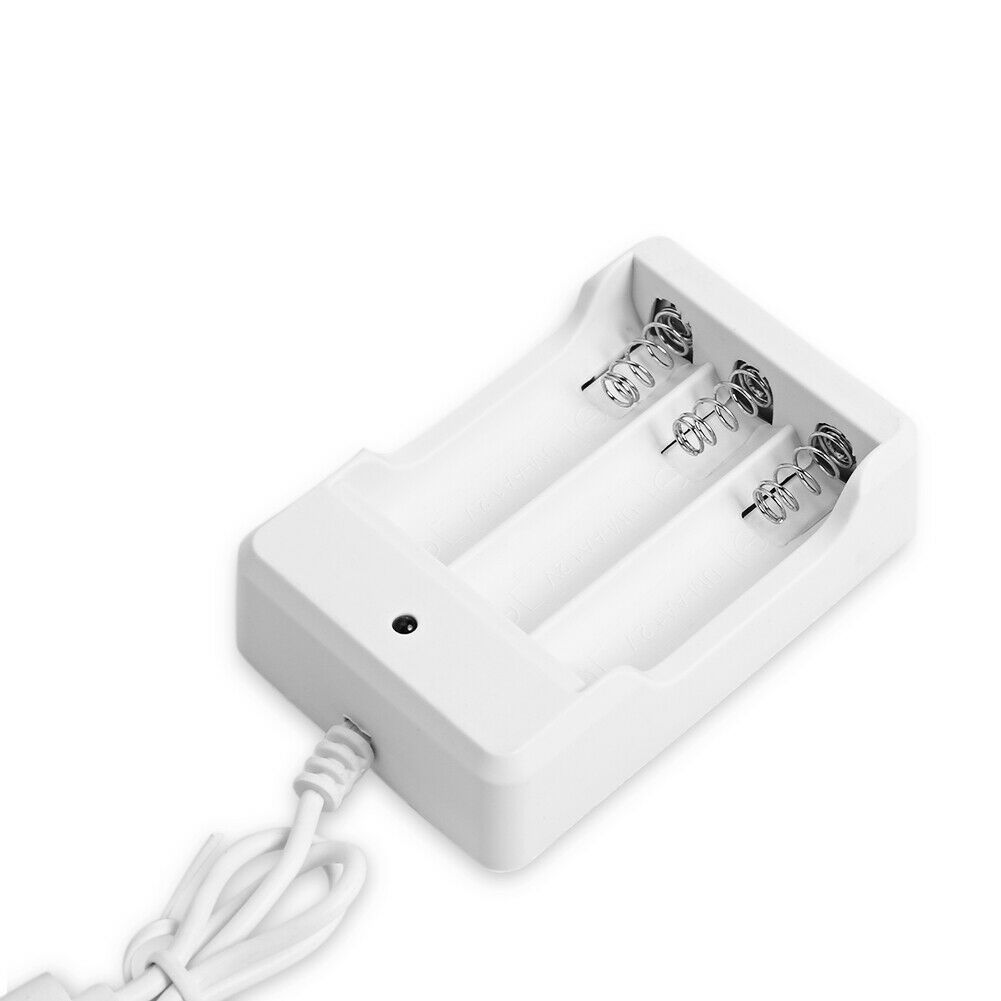 2W 6V USB Output Solar Battery Charger + AA Rechargeable Battery Charger @