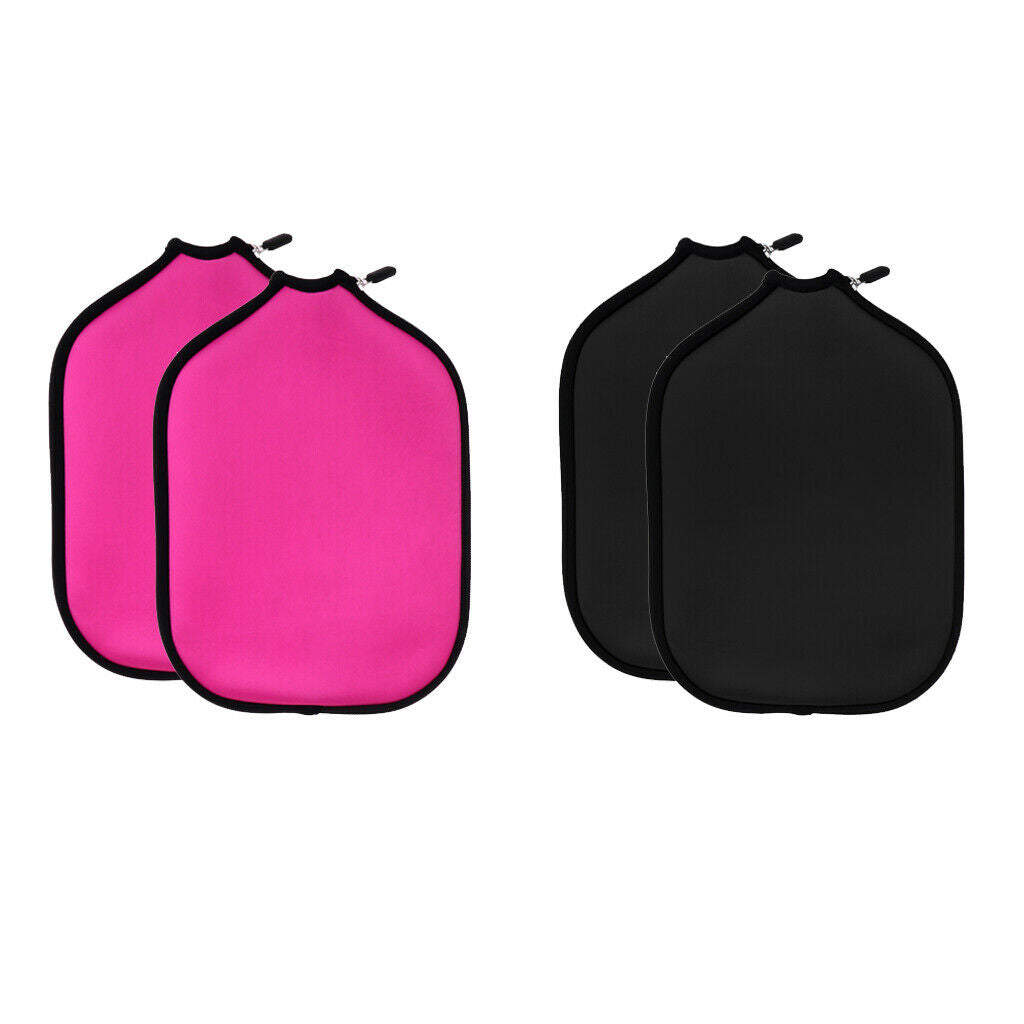 Pack of 4 Pickleball Paddle Cover Neoprene Case Bag Universal Accessories