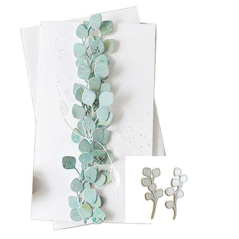 Leaf Metal Cutting Dies Stencil Scrapbooking DIY Album Stamp Paper Card Mold
