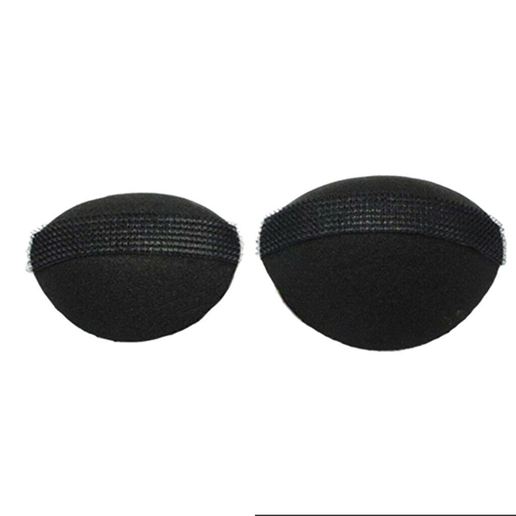 Pack of 2 Women's Volume Bouffant Beehive Shaper Bump Foam Hair Styler Clip Comb