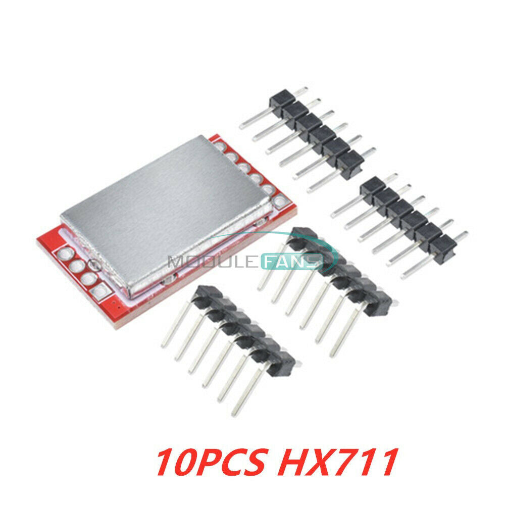 10PCS Dual Channel HX711 24-Bit A/D Conversion IC Shield Fit For Weighing Sensor