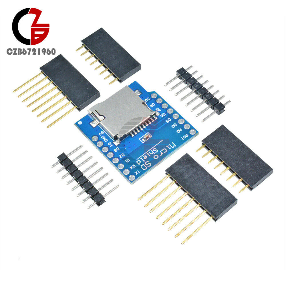Micro SD Card Shield IoT Wireless Control for WeMos D1 Mini ESP8266 WiFi Module