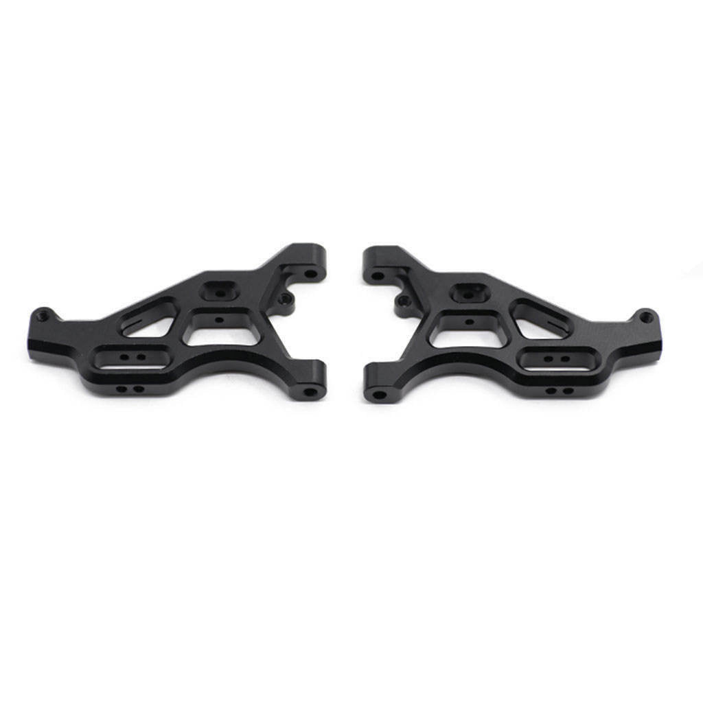 2x Front Rear Lower Arms for ARA109011 1/7 RC Car Spare Parts Replacement Black