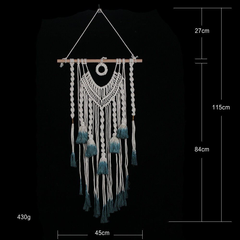 Macrame Wall Hanging Tapestry Woven Bohemian Art Backdrop Wedding Party