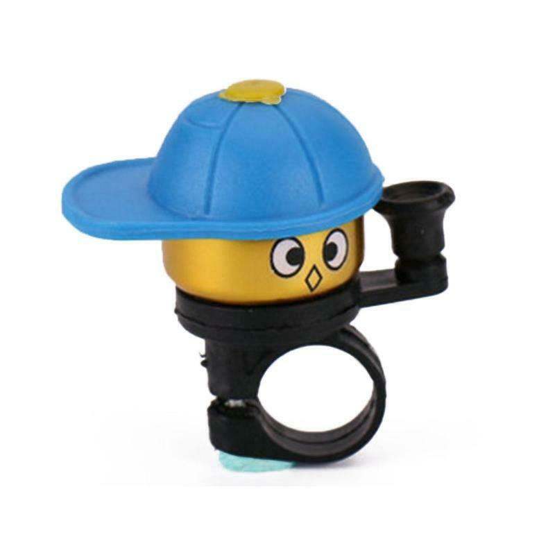 Cute Cartoon Little Hat Bike Bell Children Balance Car Bicycle Hand Press Bells