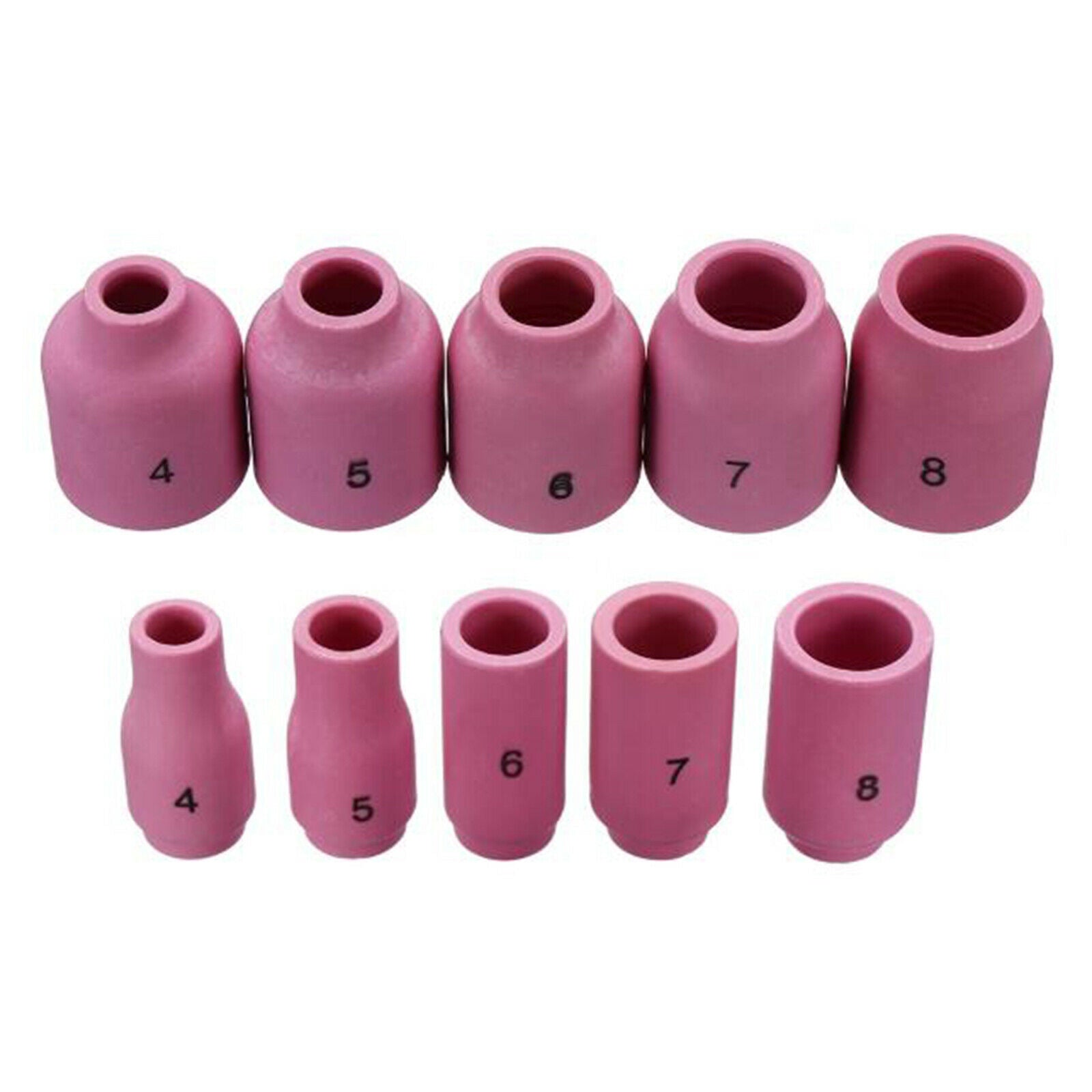 49Pcs/Set Torch TIG Welding Kit Stubby Collets Body Gas Lens for WP17 18 26