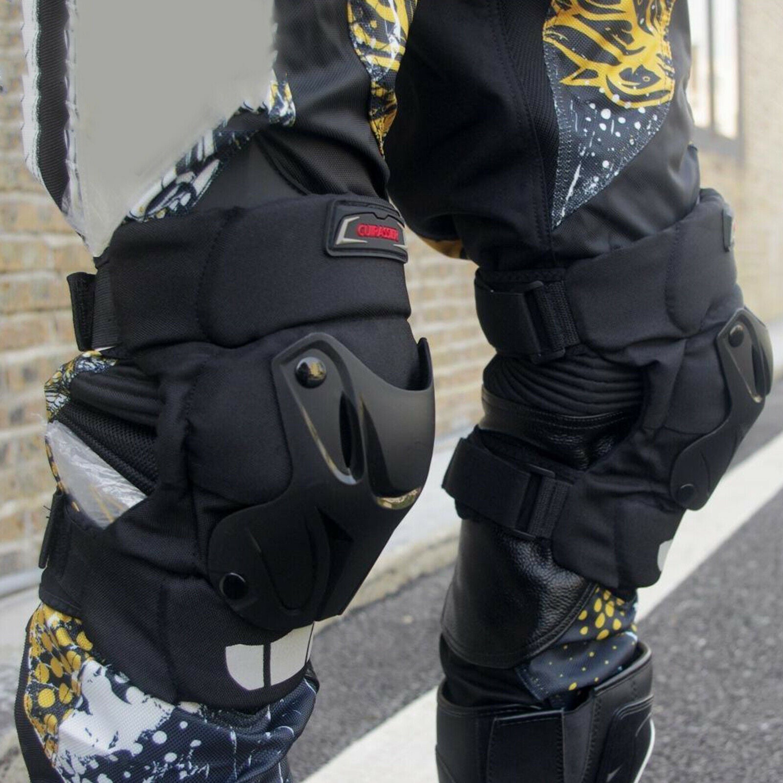 Oxford Cloth Motorcycle knee Pad Sleeve Kneepad Protector Protection