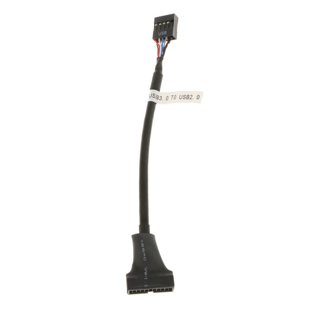 USB 3.0 20-Pin To USB 2.0 On The Motherboard 9-Pin Adapter Cable Connector