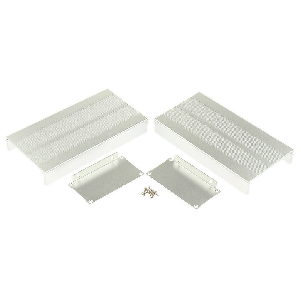 High Quality Aluminum Enclosure Electronic Project Amplifier Box Case DIY,