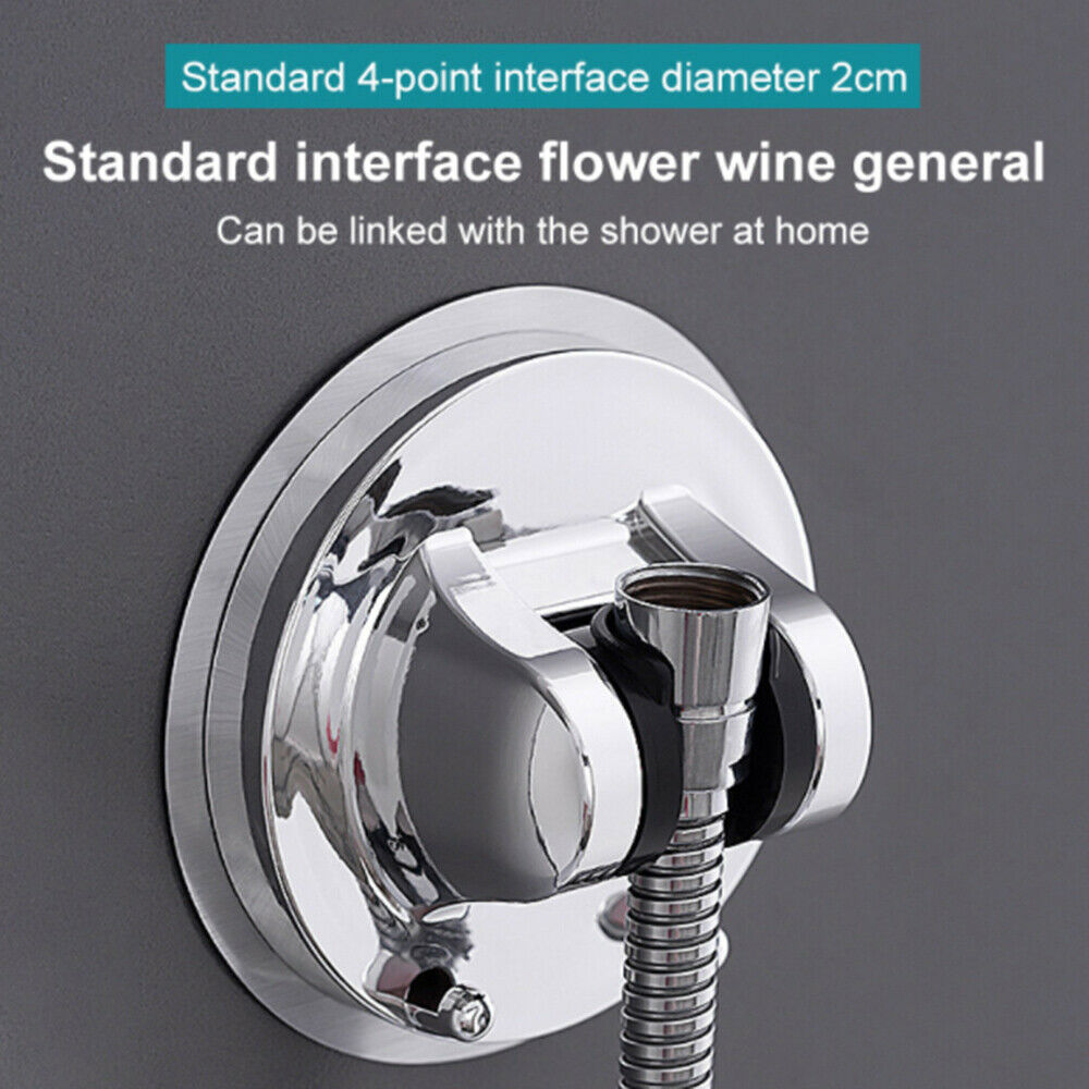 Wall Mounted Round Shower Mounting Bracket Shower Stand Adjustment Seamless Hook