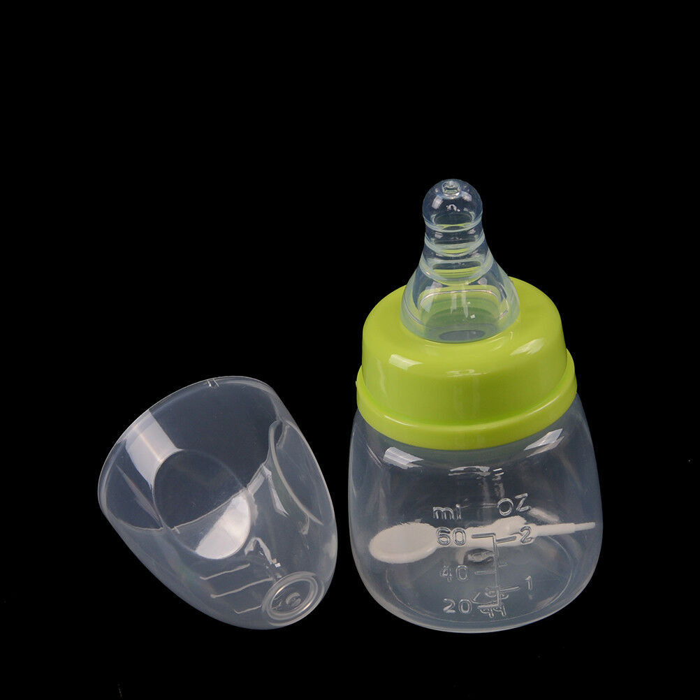 60ml Silicone Baby Feeding-bottle Infant Feeding Bottle Juice Water Bottle.l8
