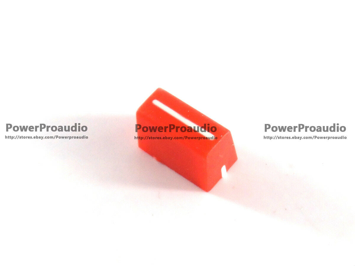 50pcs Channel Crossfader Fader Cap Knob For RANE 57 TTM57 TTM57sl TTM57mk2（RED）